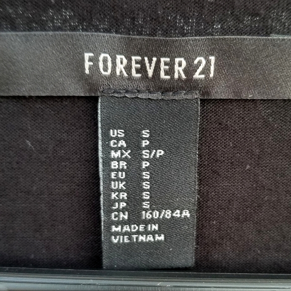 Forever 21 Black Lace Dress Juniors sz Small - Picture 2 of 8